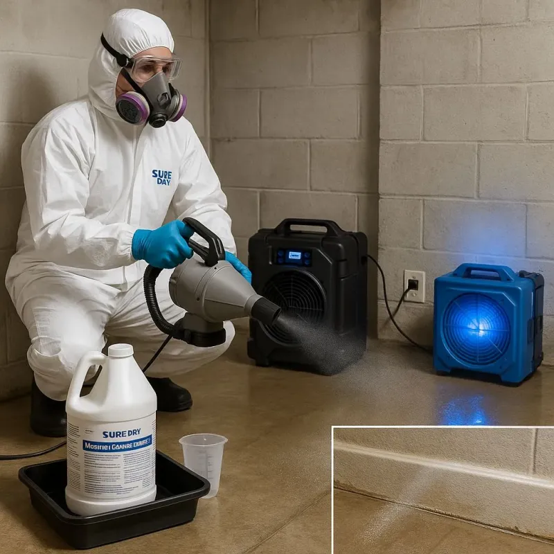 Sanitization and Odor Removal process in Yacolt, WA