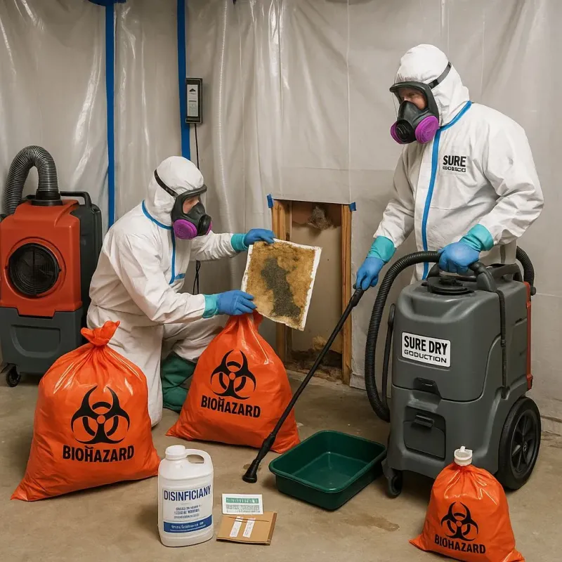 Contaminated Water Handling Protocols process in Yacolt, WA